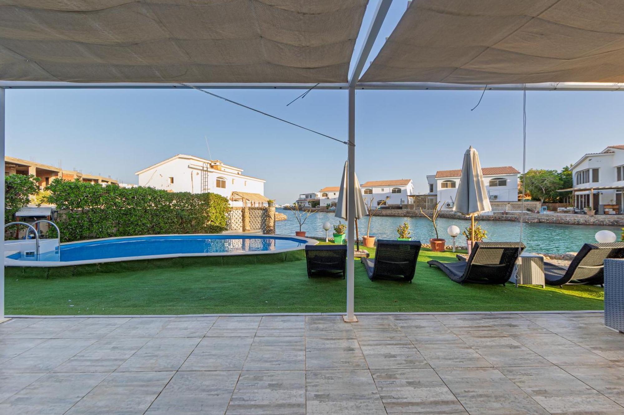 Aden Beach - Sea View Room With Beach Access In Villa Hurghada Exterior foto